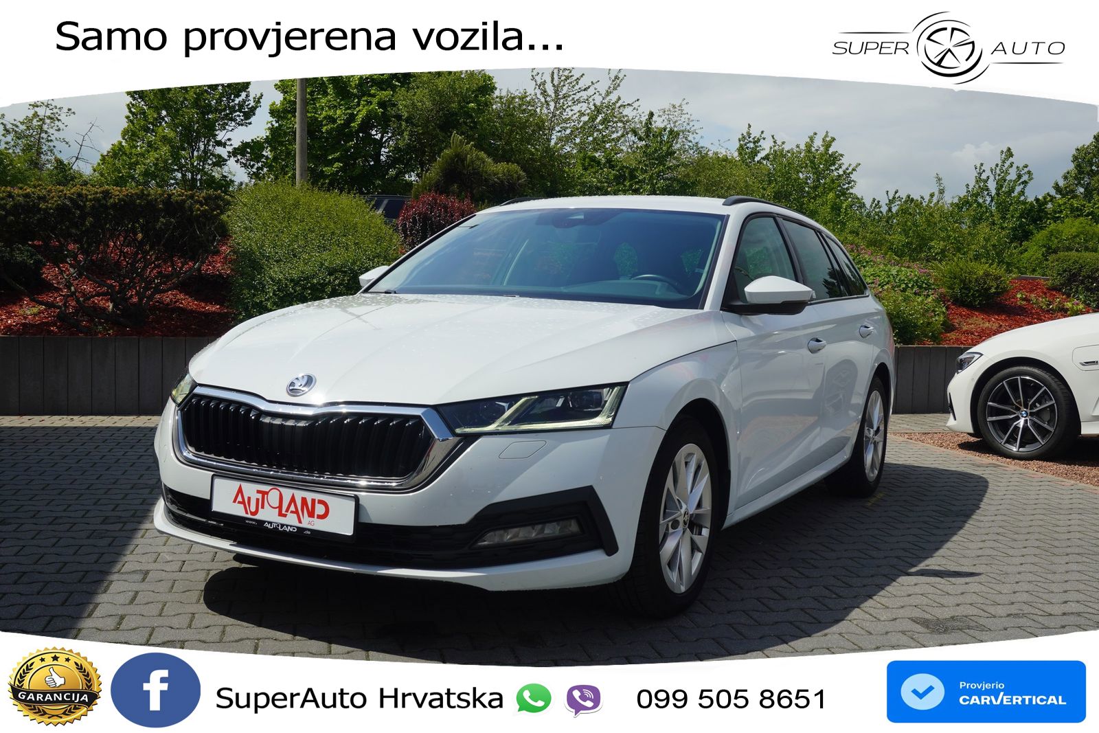 Škoda Octavia Combi 1.5 TSI (150 KS) LED+GR SJED+ACC