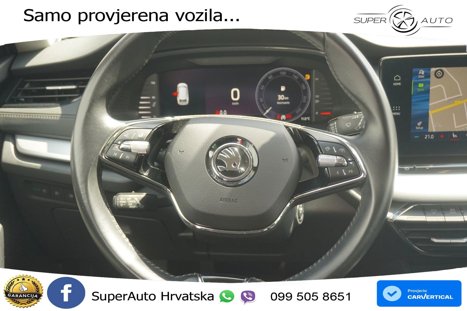 Škoda Octavia Combi 1.5 TSI (150 KS) LED+GR SJED+ACC
