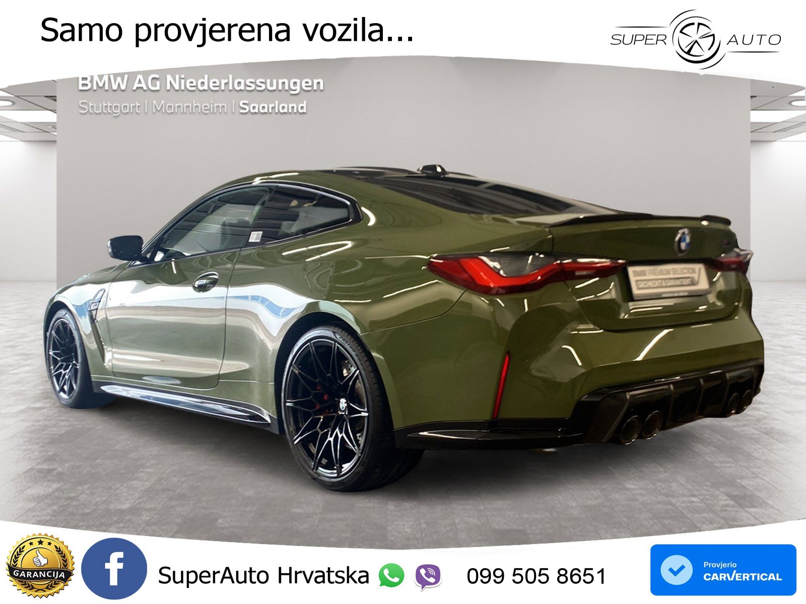 BMW M4 Competition 3.0 (510 KS) xDrive Steptronic