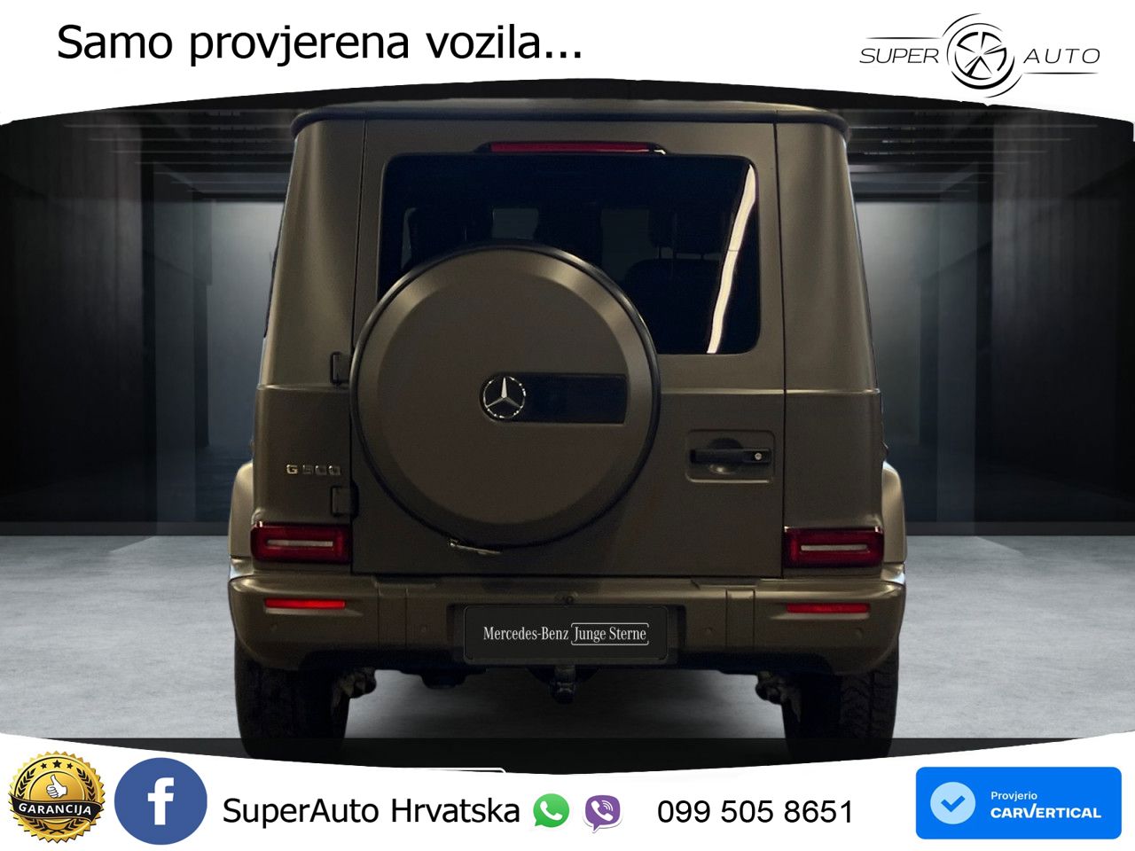 Mercedes G 500 Long (449 KS) 4MATIC 9G-TRONIC LED+GR SJED+ACC