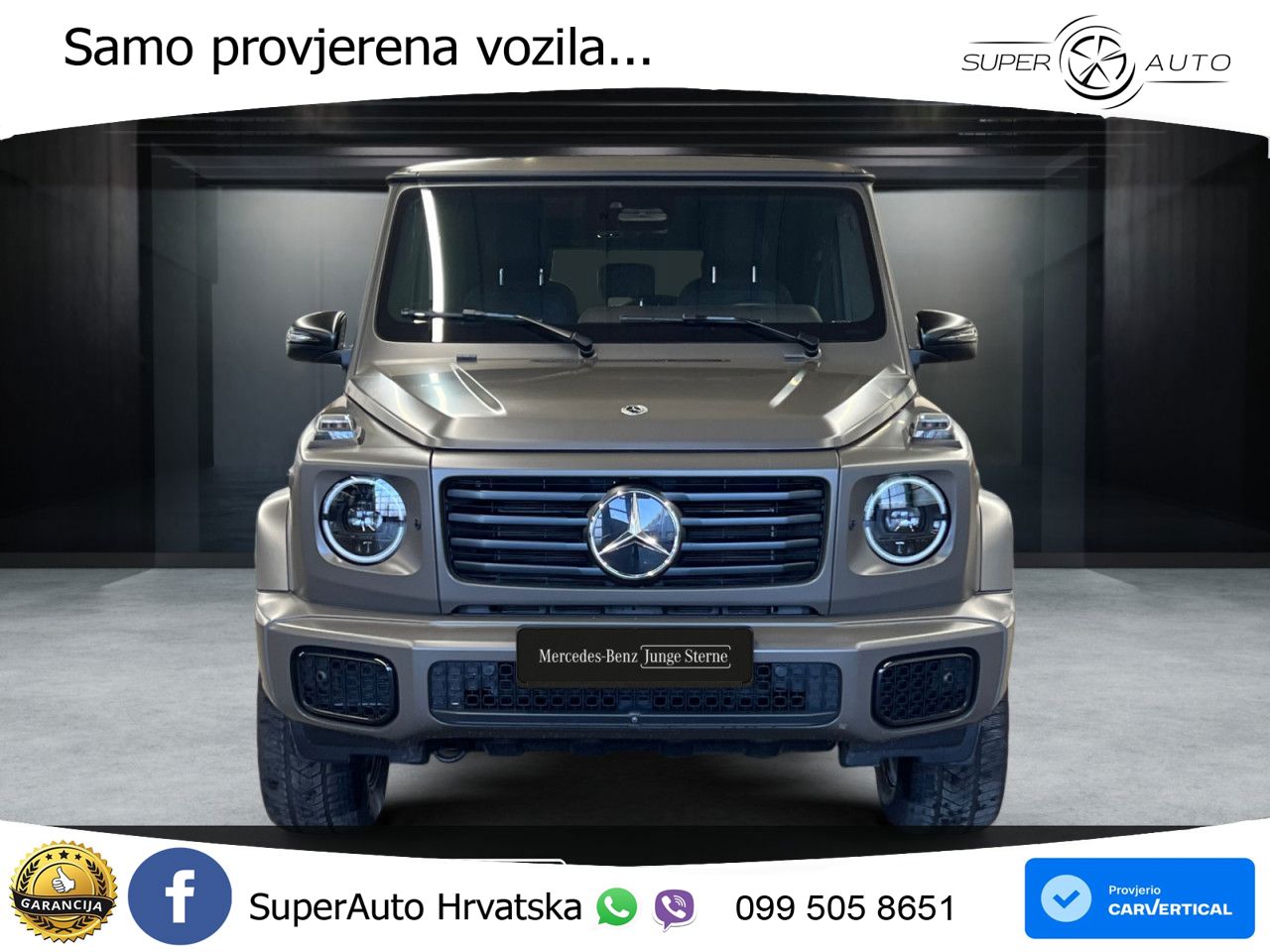 Mercedes G 500 Long (449 KS) 4MATIC 9G-TRONIC LED+GR SJED+ACC
