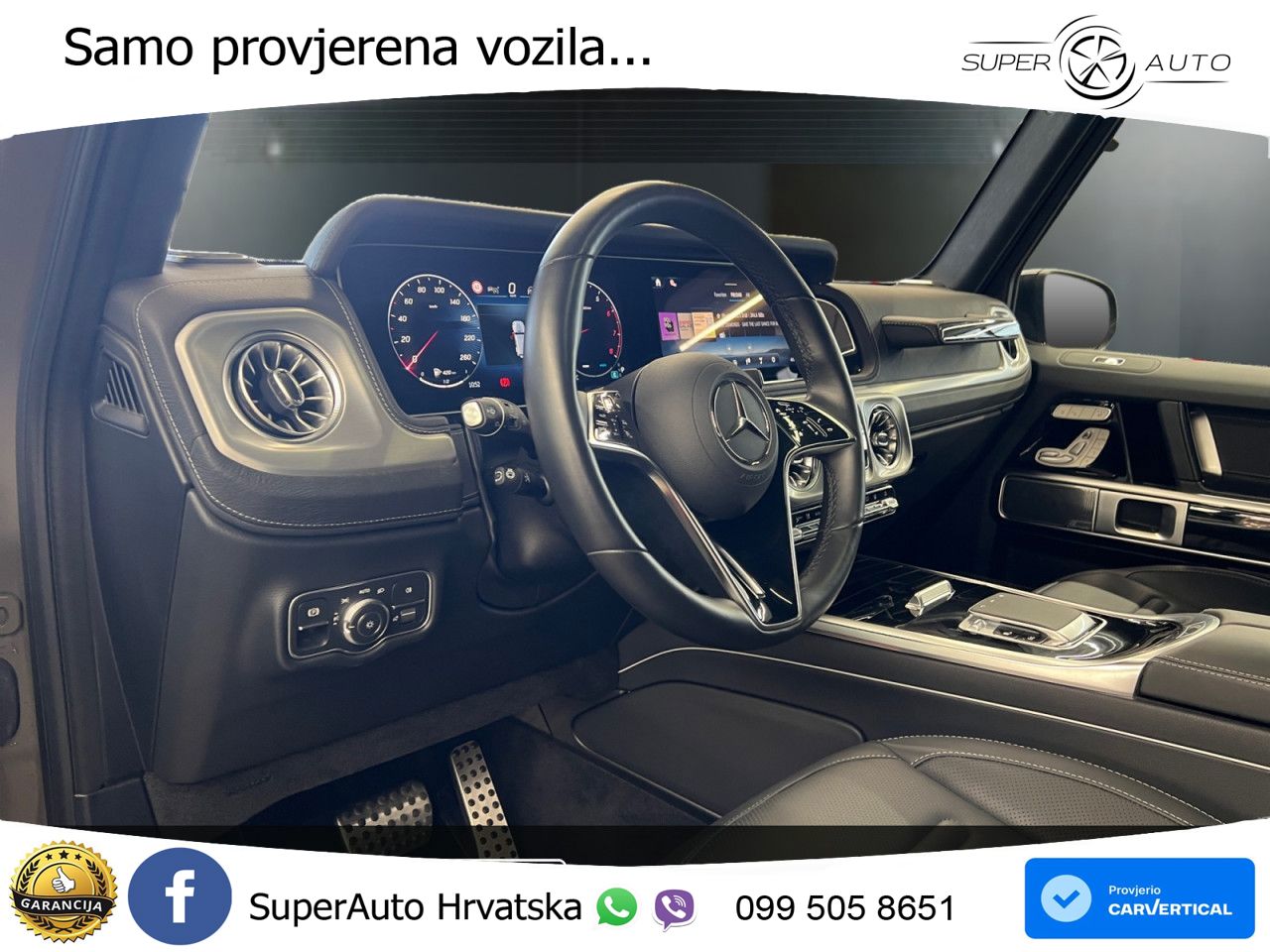 Mercedes G 500 Long (449 KS) 4MATIC 9G-TRONIC LED+GR SJED+ACC