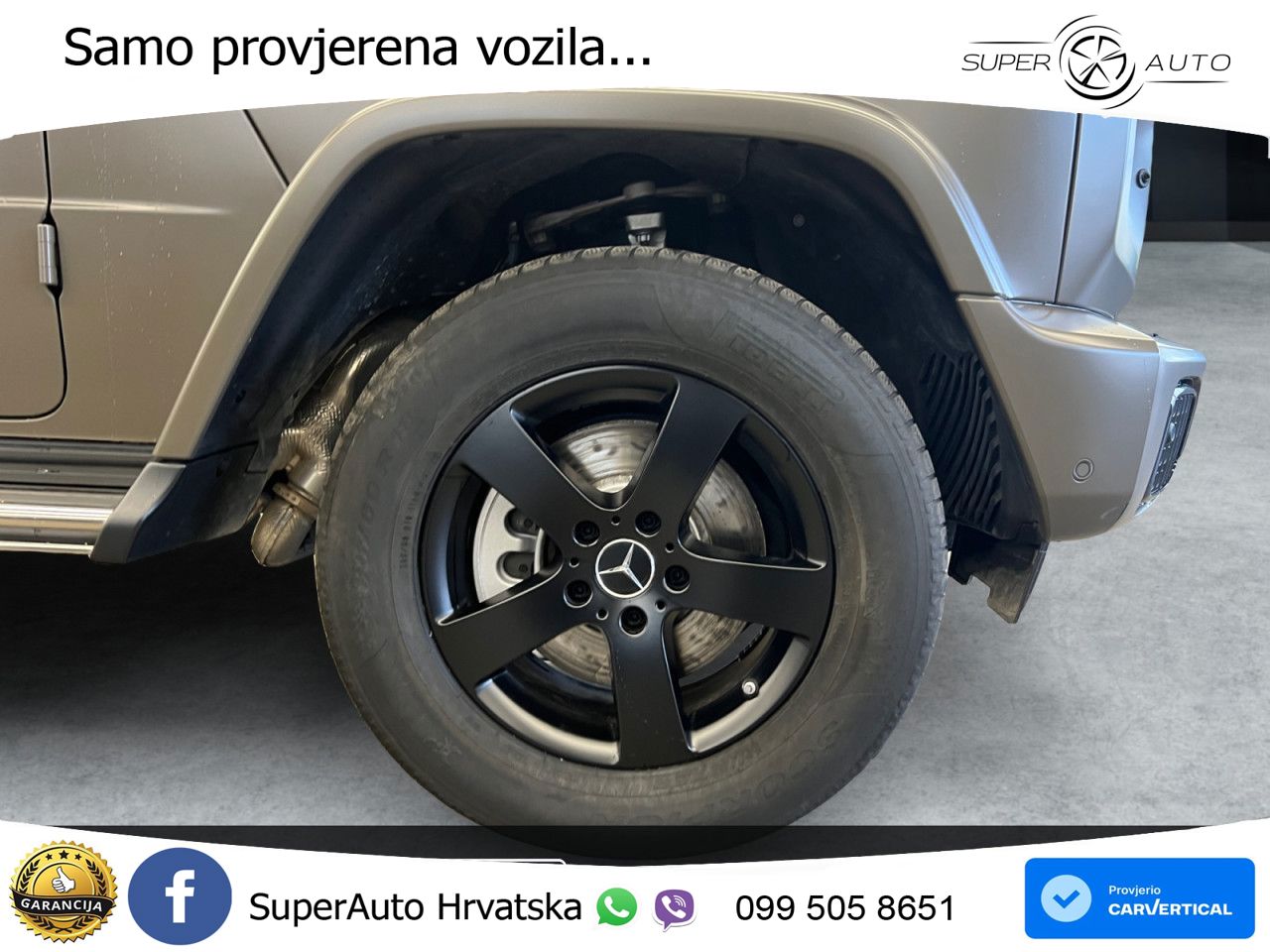 Mercedes G 500 Long (449 KS) 4MATIC 9G-TRONIC LED+GR SJED+ACC