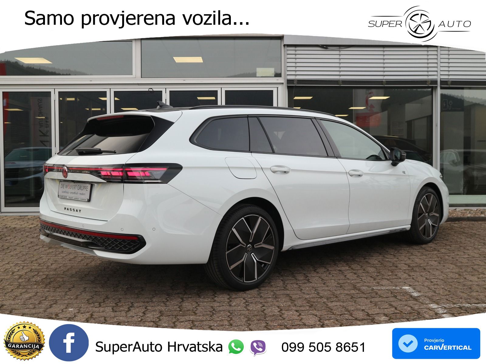 Volkswagen Passat Variant 2.0 TDI (193 KS) 4MOTION DSG R-Line LED+GR SJED+ACC