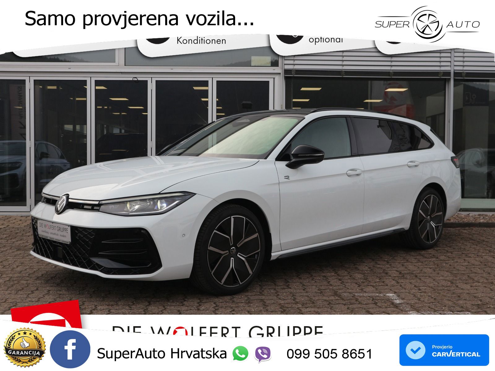 Volkswagen Passat Variant 2.0 TDI (193 KS) 4MOTION DSG R-Line LED+GR SJED+ACC