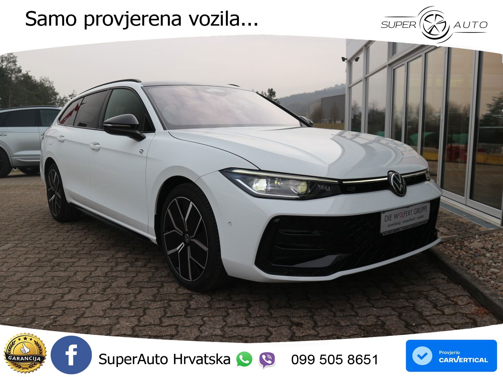 Volkswagen Passat Variant 2.0 TDI (193 KS) 4MOTION DSG R-Line LED+GR SJED+ACC