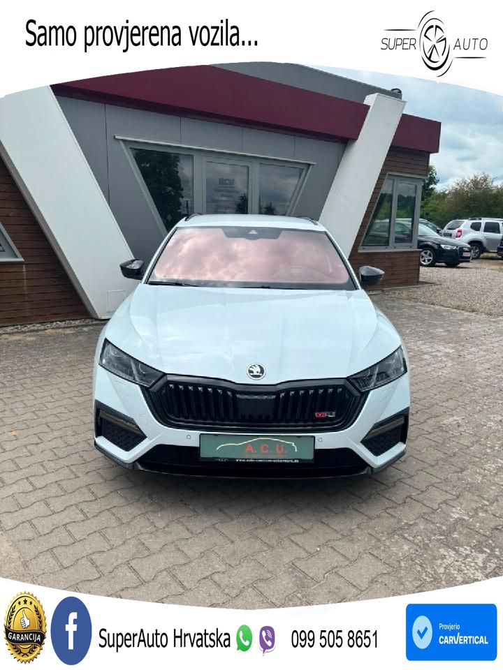 Škoda Octavia Combi RS 2.0 TSI (245 KS) DSG LED+GR SJED+ACC