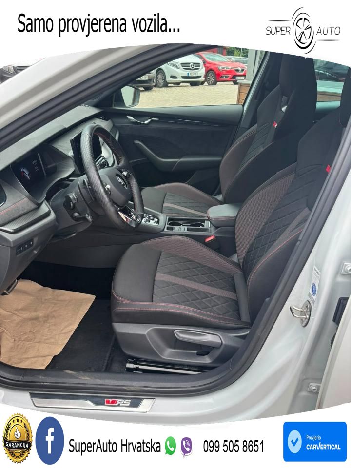 Škoda Octavia Combi RS 2.0 TSI (245 KS) DSG LED+GR SJED+ACC