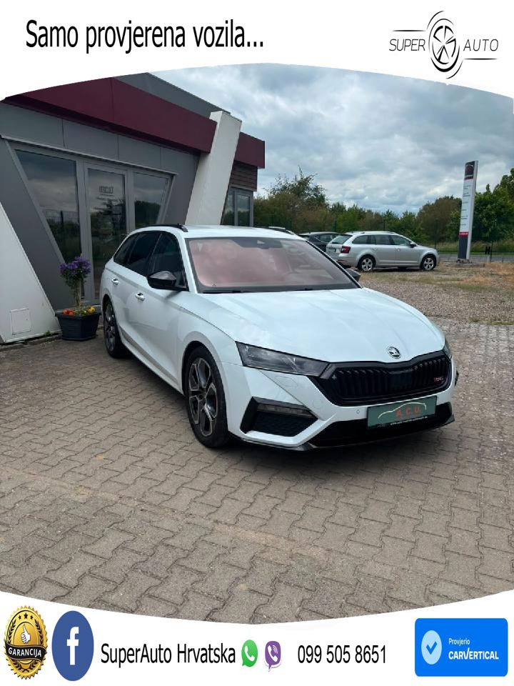 Škoda Octavia Combi RS 2.0 TSI (245 KS) DSG LED+GR SJED+ACC