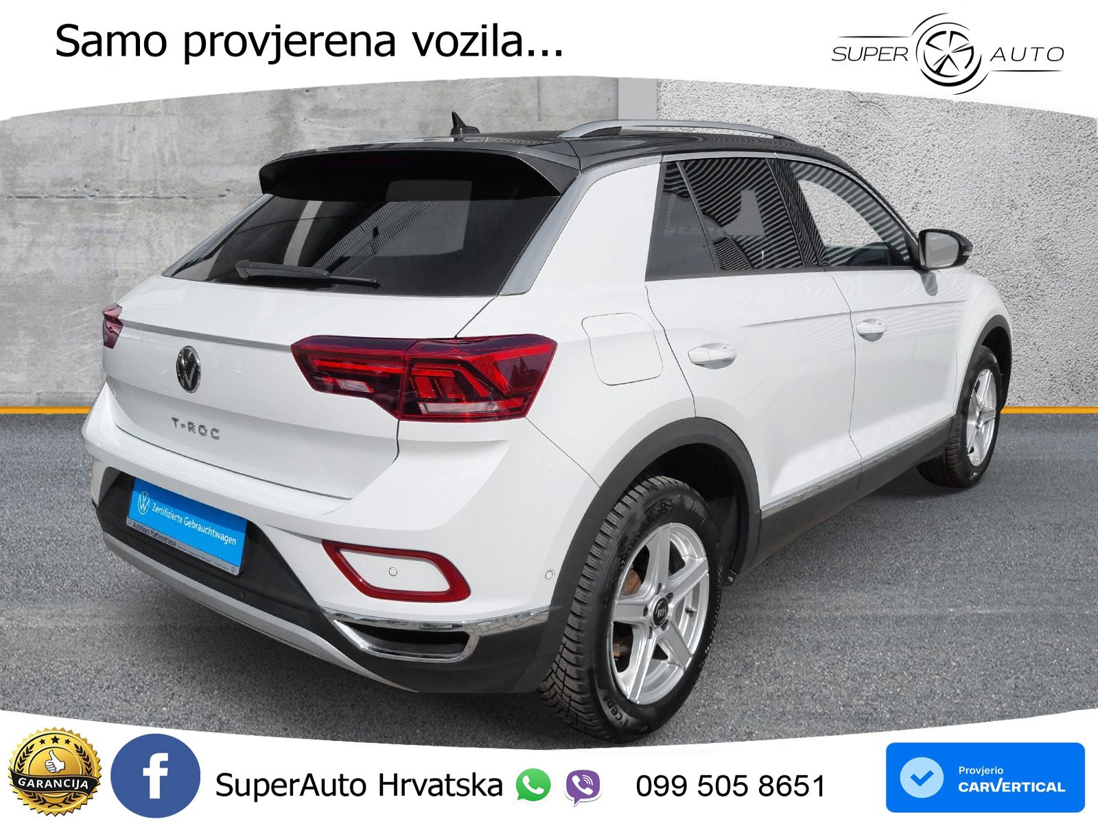 Volkswagen T-Roc 1.5 TSI (150 KS) LED+GR SJED+ACC