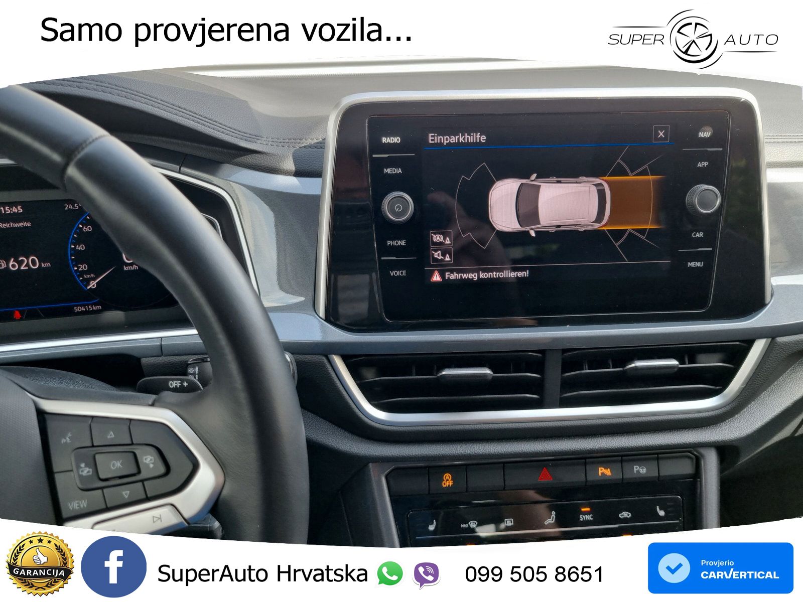 Volkswagen T-Roc 1.5 TSI (150 KS) LED+GR SJED+ACC