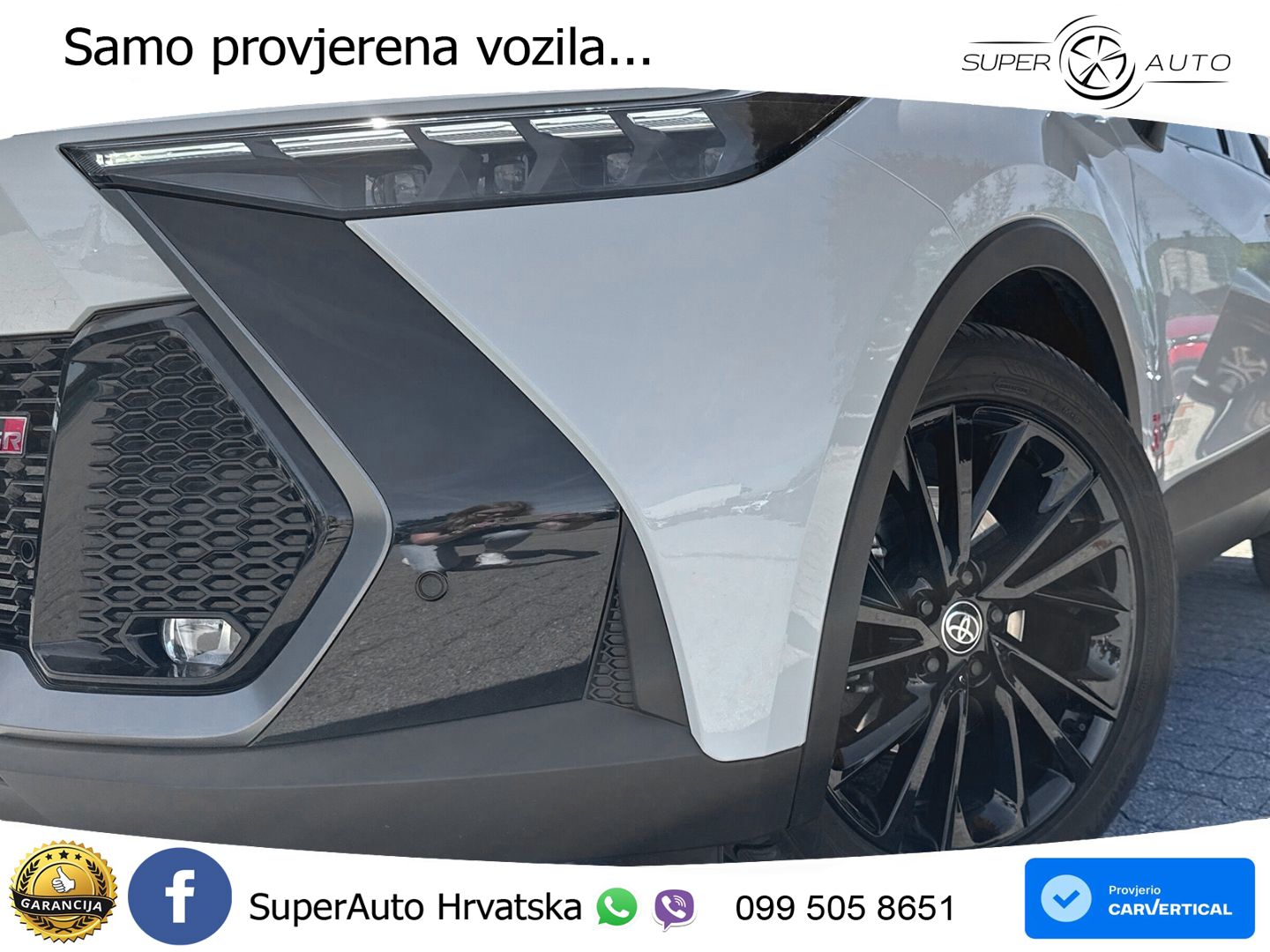 Toyota C-HR 2.0 (223 KS) PHEV e-CVT GR Sport LED+GR SJED+ACC