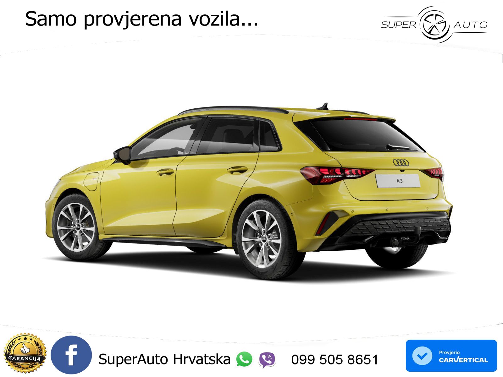 Audi A3 Sportback 40 TFSI e (204 KS) Plug-in Hybrid S tronic S line LED+GR SJED+ACC