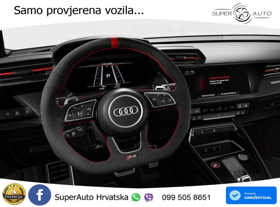 Audi RS3 Sedan 2.5 TFSI (400 KS) quattro S tronic MATRIX+GR SJED+KAM