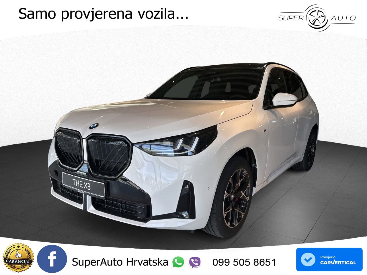 BMW X3 Long 25L xDrive Steptronic M Sport ACC+HEAD+4xGR SJED+360+PANO