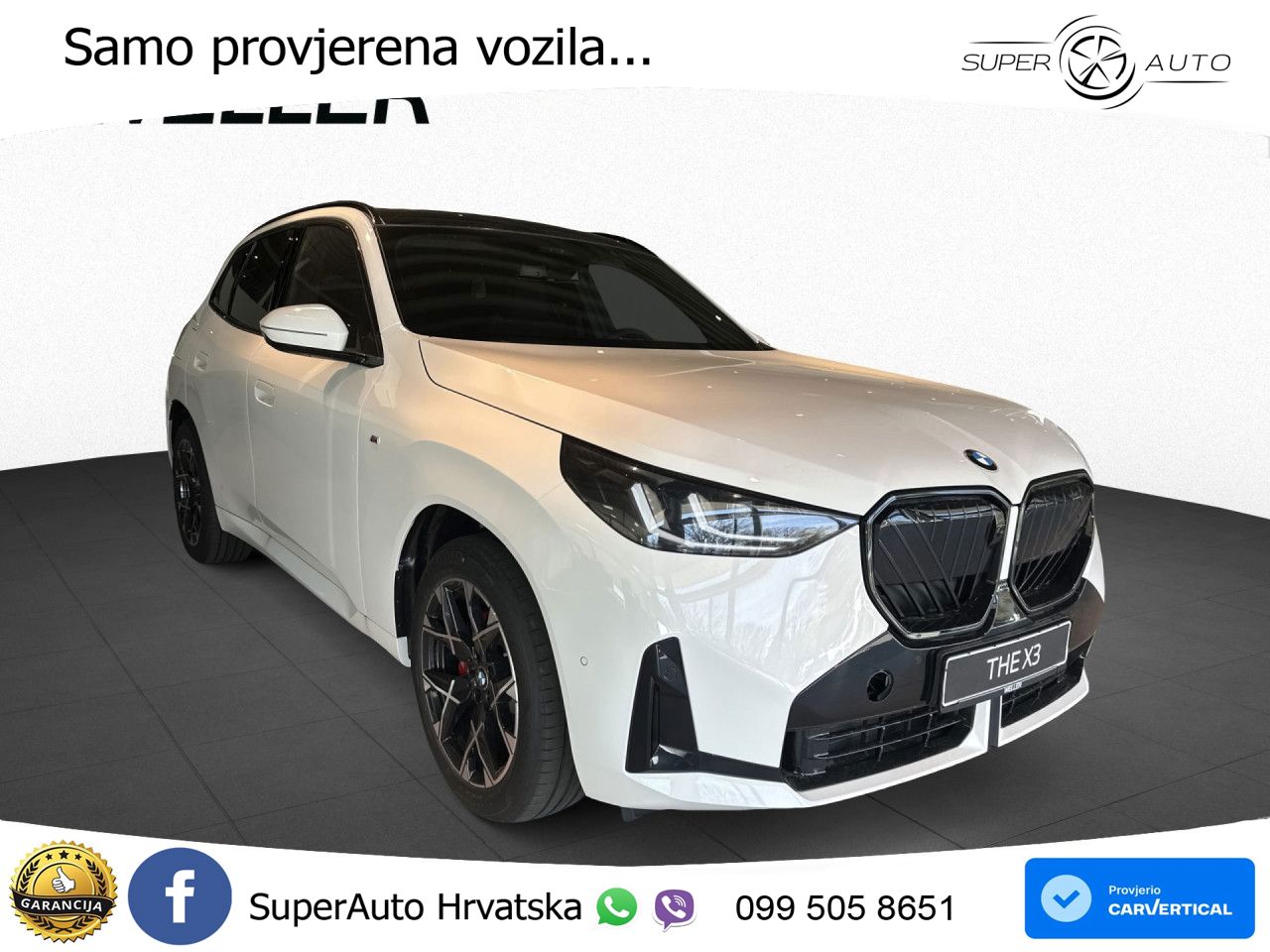 BMW X3 Long 25L xDrive Steptronic M Sport ACC+HEAD+4xGR SJED+360+PANO