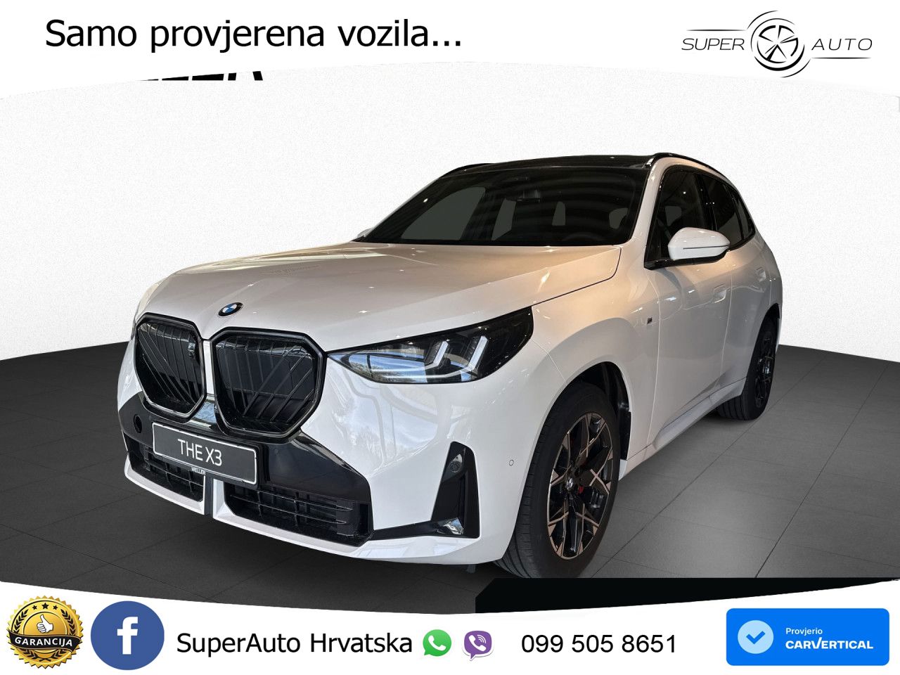 BMW X3 Long 25L xDrive Steptronic M Sport ACC+HEAD+4xGR SJED+360+PANO