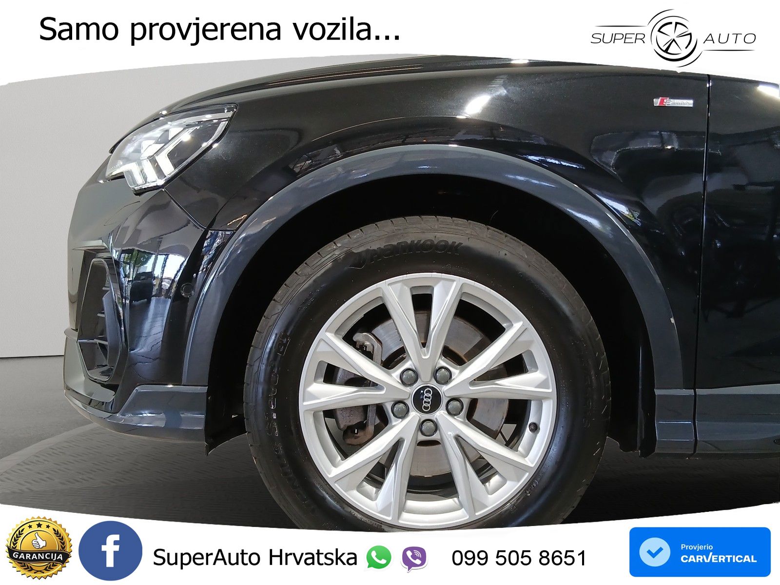 Audi Q3 Sportback 40 TDI (200 KS) quattro S tronic S line LED+GR SJED+ACC