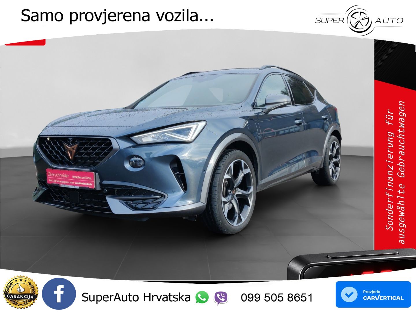 Cupra Formentor 1.4 TSI (204 KS) e-Hybrid DSG LED+GR SJED+ACC