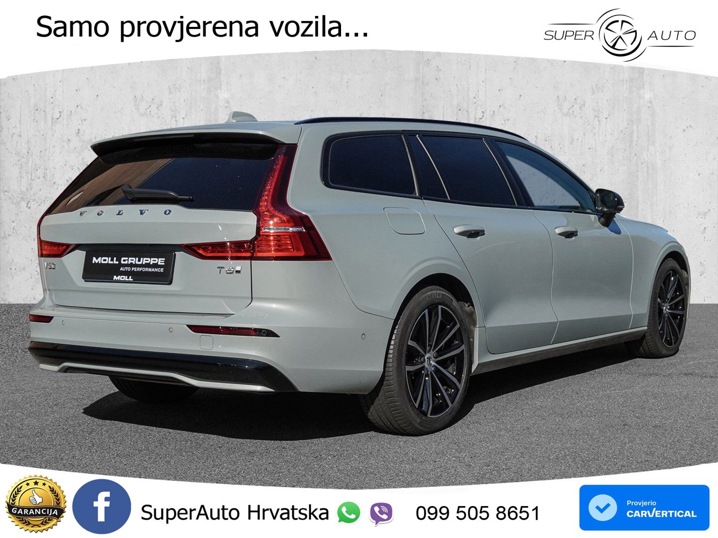 Volvo V60 2.0 T8 AWD Geartronic LED+GR SJED+ACC