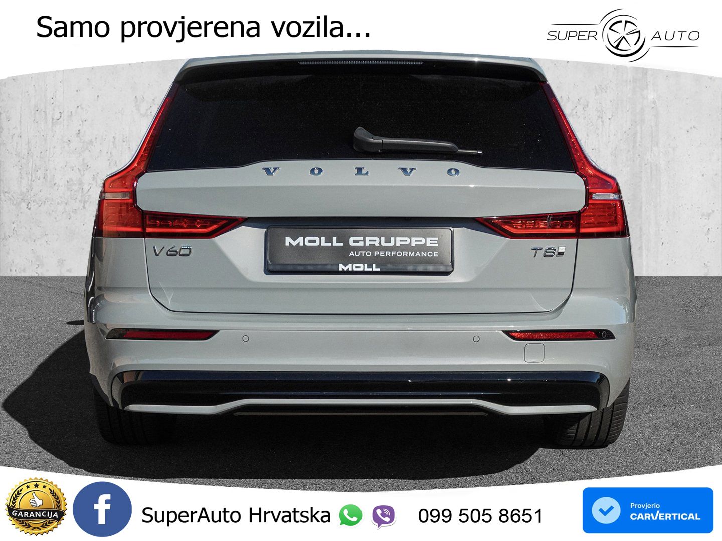 Volvo V60 2.0 T8 AWD Geartronic LED+GR SJED+ACC