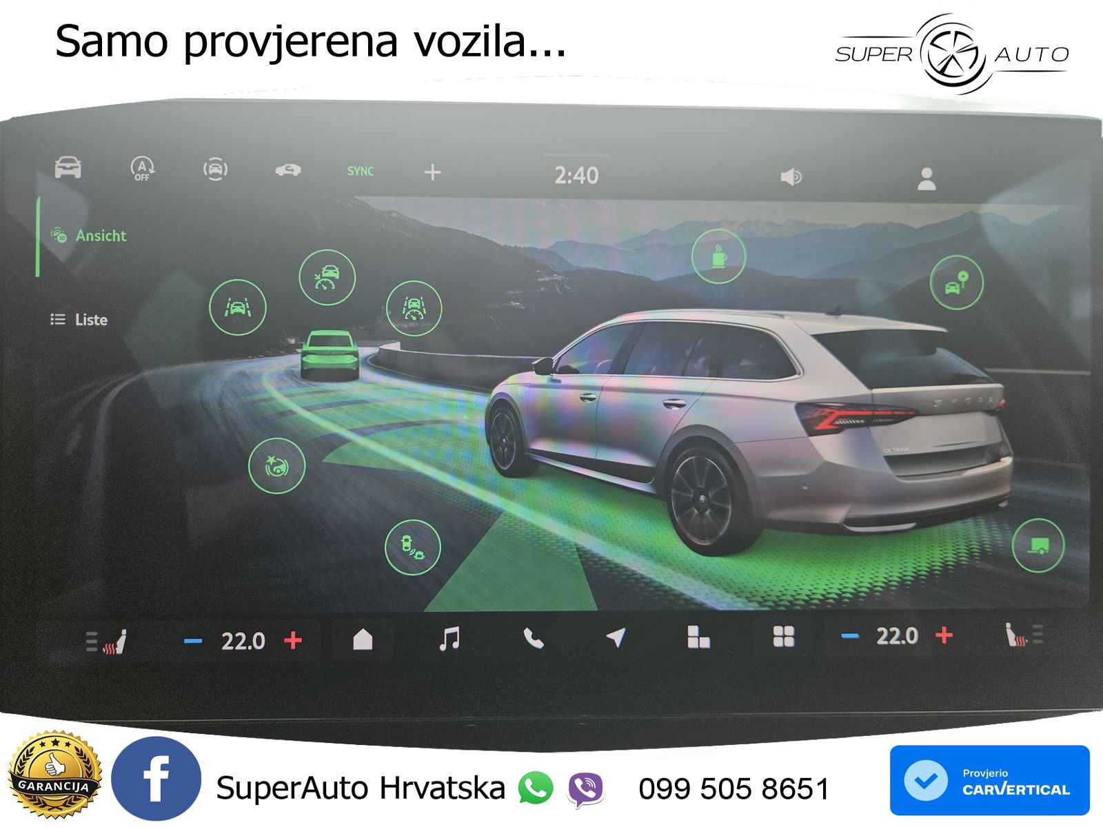 Škoda Octavia Combi 1.5 TSI (116 KS) LED+GR SJED+ACC