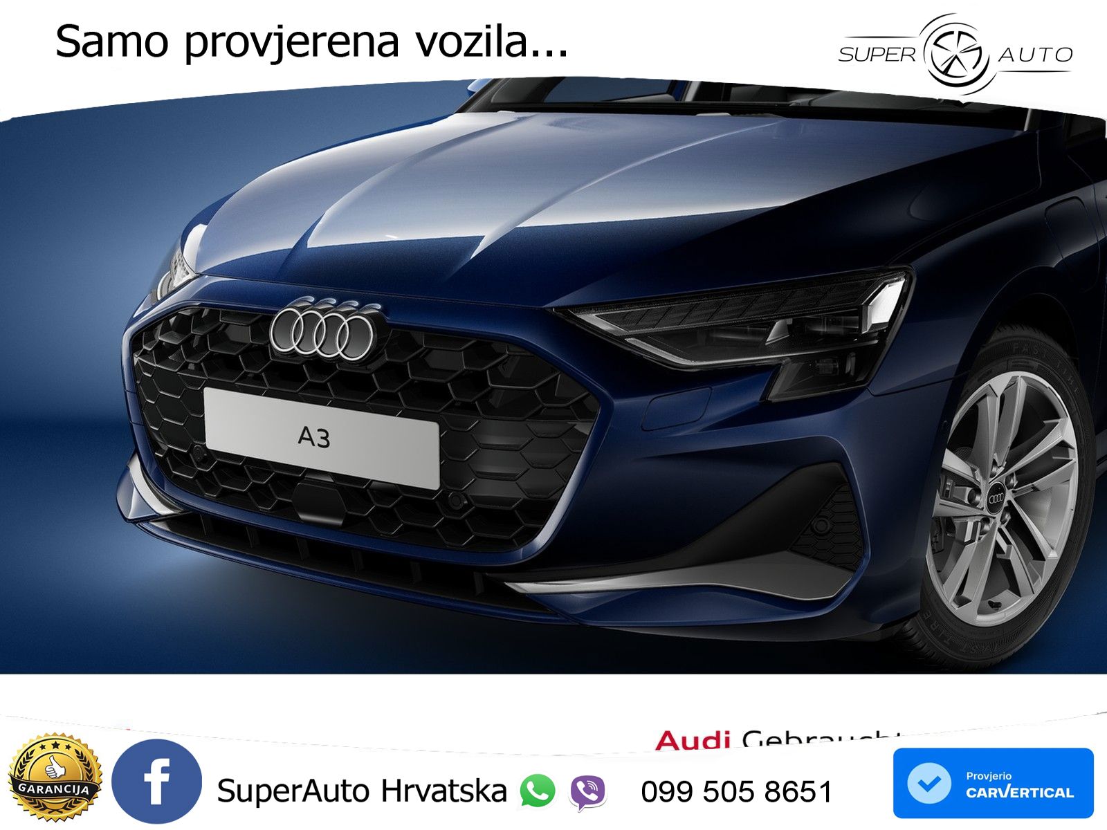 Audi A3 Sportback 40 TFSI e (204 KS) Plug-in Hybrid S tronic LED+GR SJED+ACC