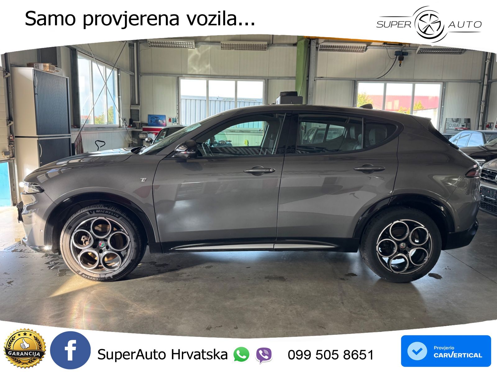 Alfa Romeo Tonale 1.5 VGT (160 KS) 48V-Hybrid TCT LED+GR SJED+ACC