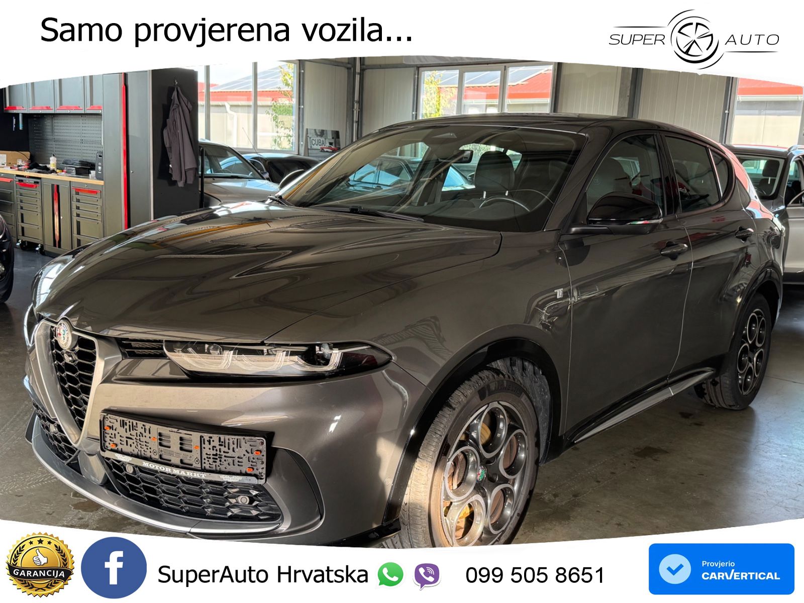 Alfa Romeo Tonale 1.5 VGT (160 KS) 48V-Hybrid TCT LED+GR SJED+ACC