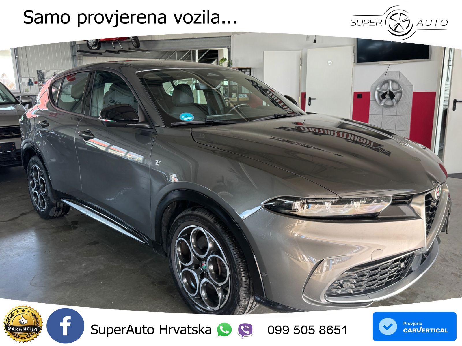 Alfa Romeo Tonale 1.5 VGT (160 KS) 48V-Hybrid TCT LED+GR SJED+ACC