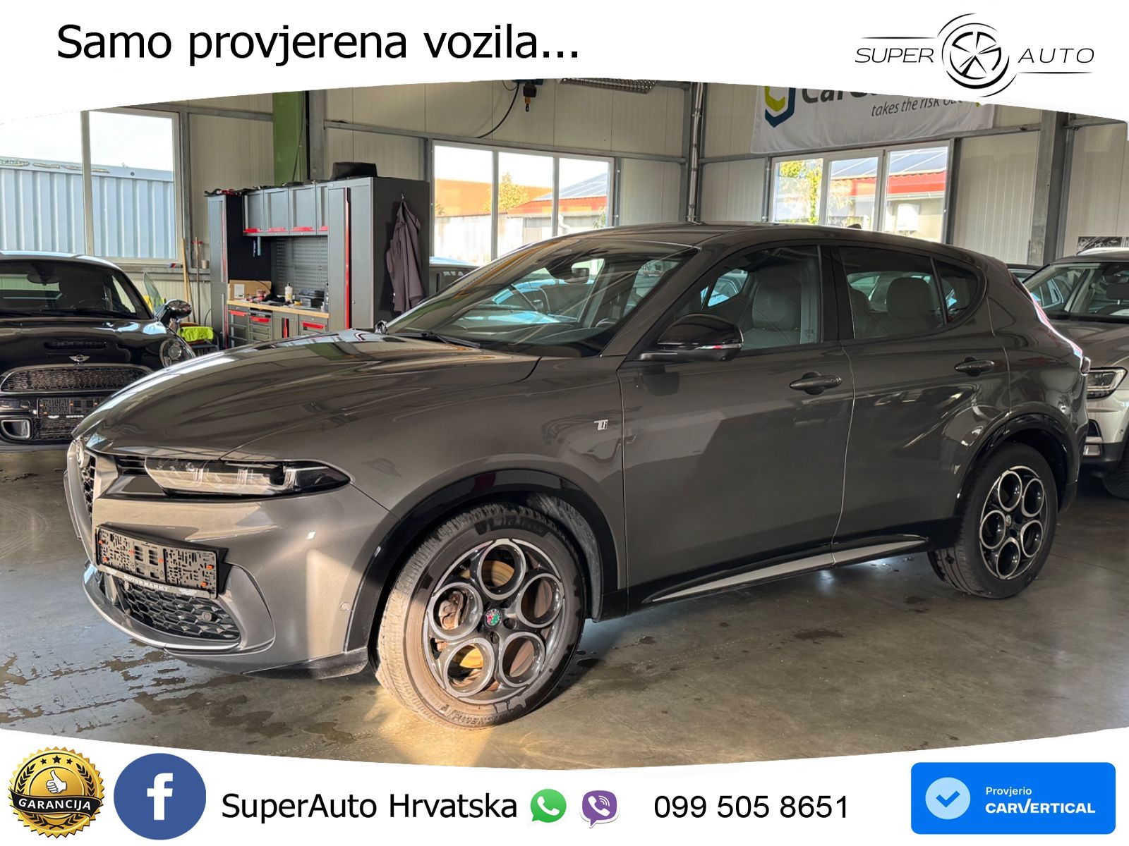 Alfa Romeo Tonale 1.5 VGT (160 KS) 48V-Hybrid TCT LED+GR SJED+ACC