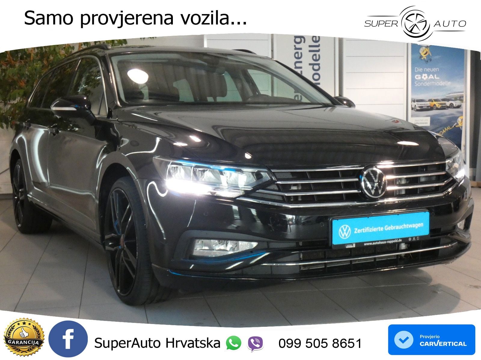 Volkswagen Passat Variant 1.5 TSI (150 KS) DSG ACT Business LED+GR SJED+ACC