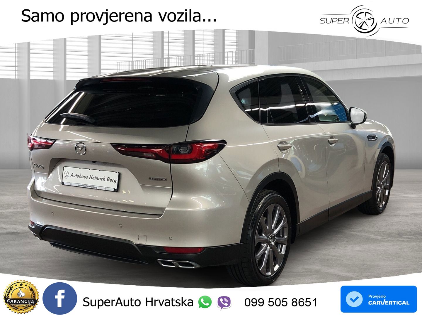 Mazda CX-60 3.3 e-Skyactiv D (200 KS) Automatic