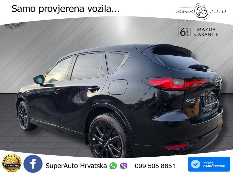 Mazda CX-60 2.5 e-Skyactiv (328 KS) AWD Automatic MATRIX+GR SJED+KAM