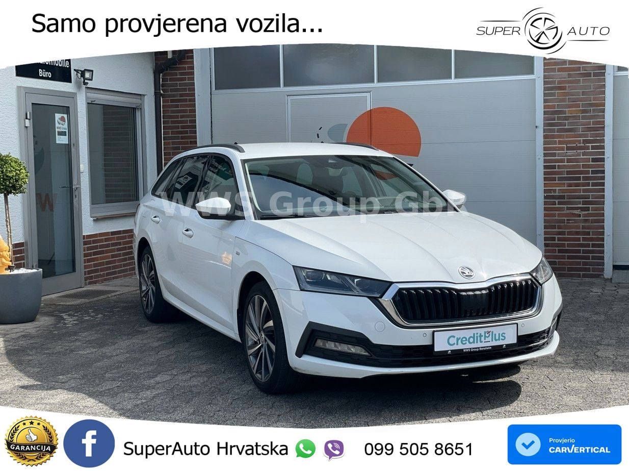 Škoda Octavia Combi 2.0 TDI (150 KS) DSG LED+GR SJED+ACC