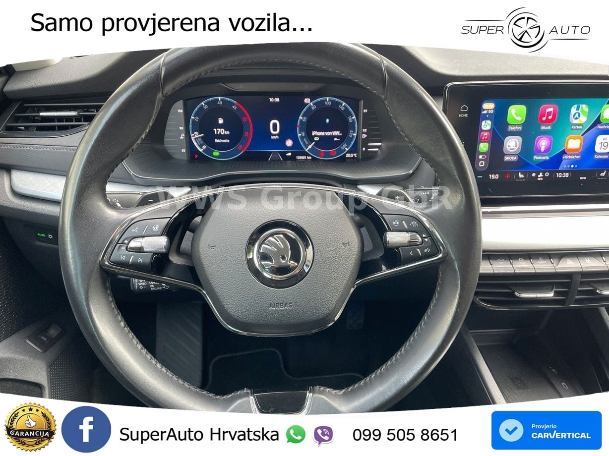 Škoda Octavia Combi 2.0 TDI (150 KS) DSG LED+GR SJED+ACC