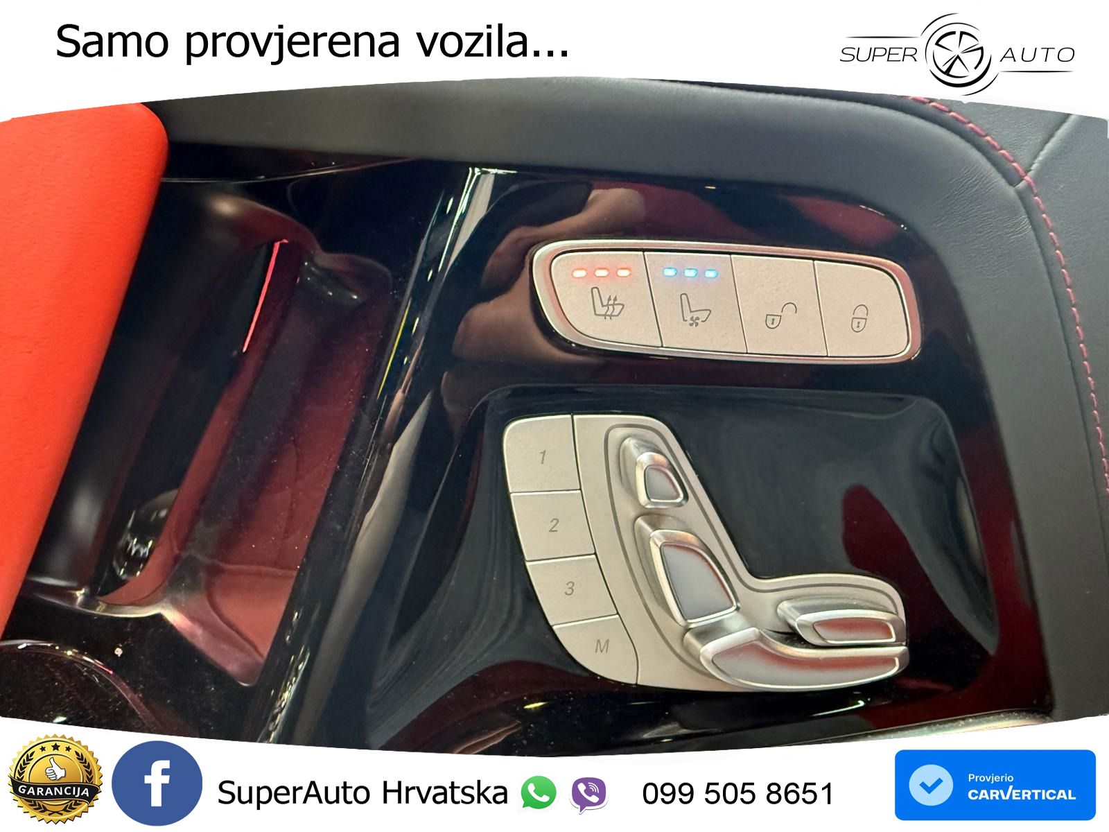 Mercedes AMG G 63 Long V8 (585 KS) 4MATIC 9G-TRONIC AMG SPEEDSHIFT PLUS ZRAČNI+ACC+4xGR SJED+KAM