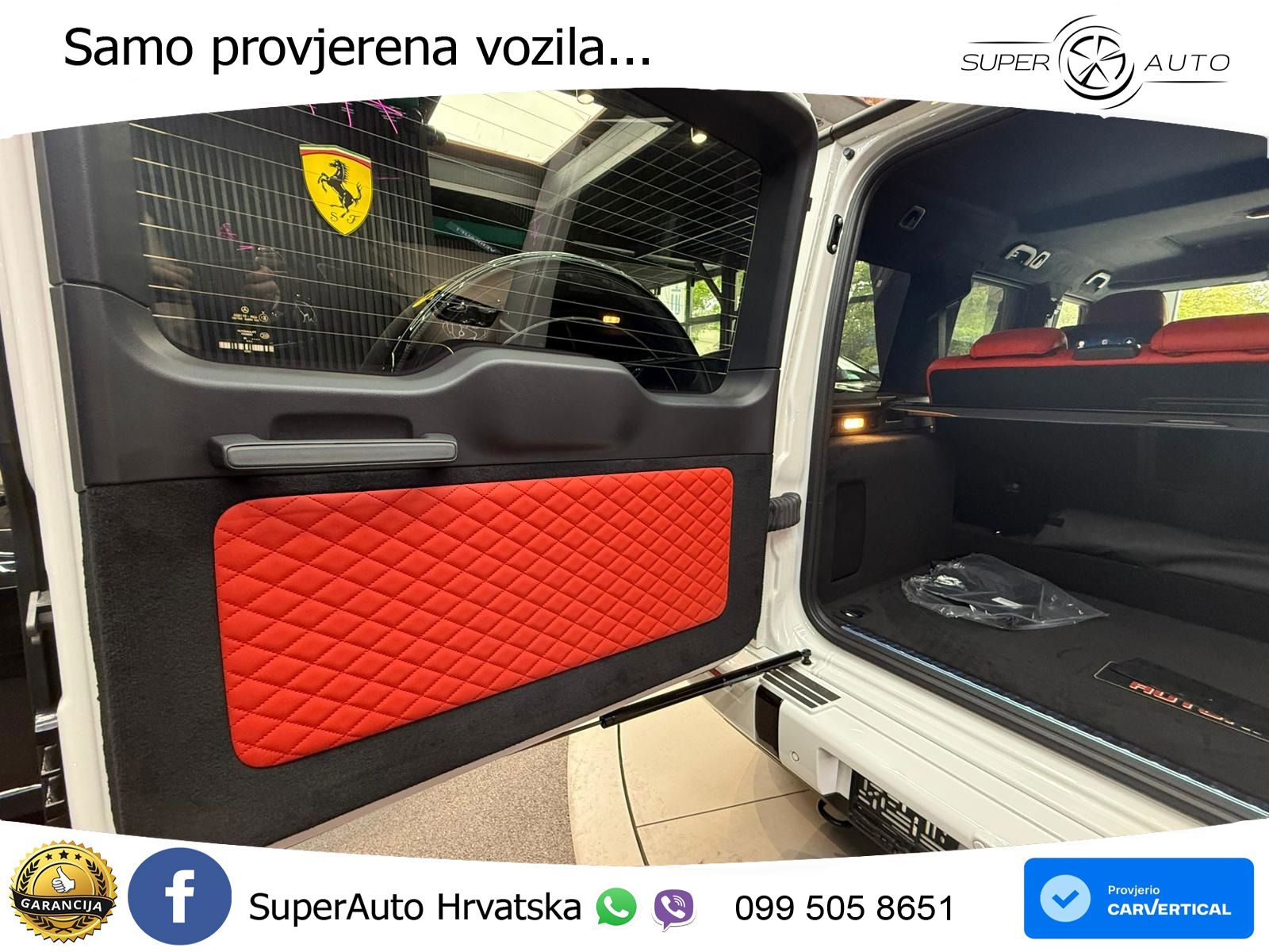 Mercedes AMG G 63 Long V8 (585 KS) 4MATIC 9G-TRONIC AMG SPEEDSHIFT PLUS ZRAČNI+ACC+4xGR SJED+KAM