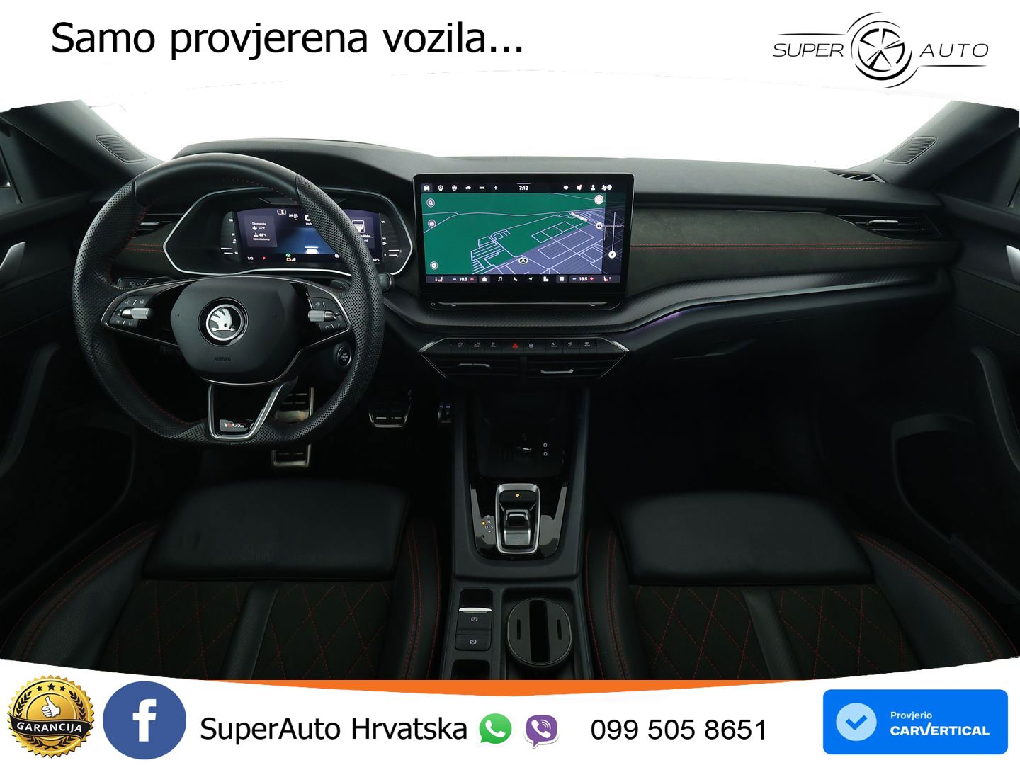 Škoda Octavia Combi RS 2.0 TSI (265 KS) DSG MATRIX+GR SJED+KAM