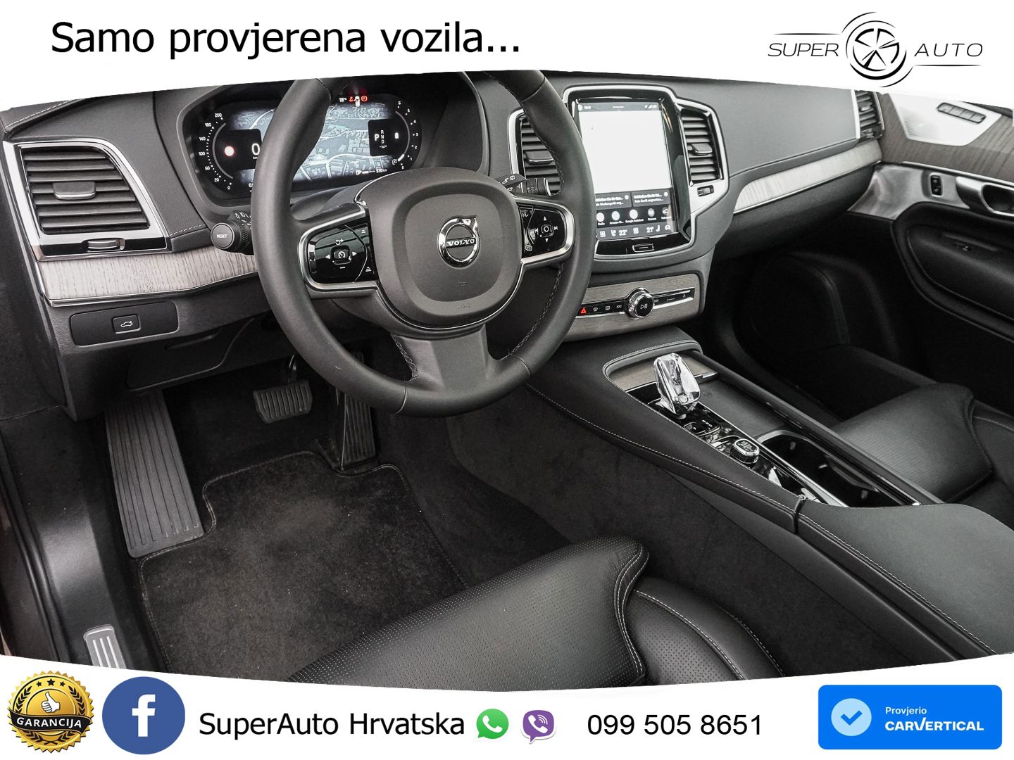 Volvo XC90 2.0 B5 Diesel AWD Automatic ACC+GR SJED+360+PANO