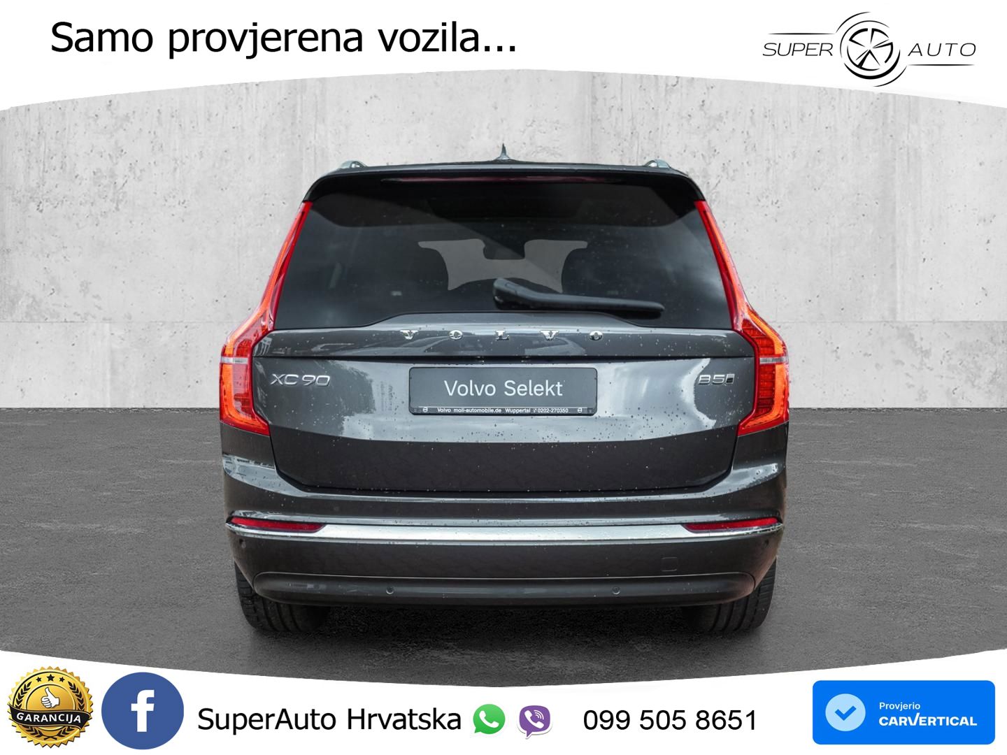 Volvo XC90 2.0 B5 Diesel AWD Automatic ACC+GR SJED+360+PANO