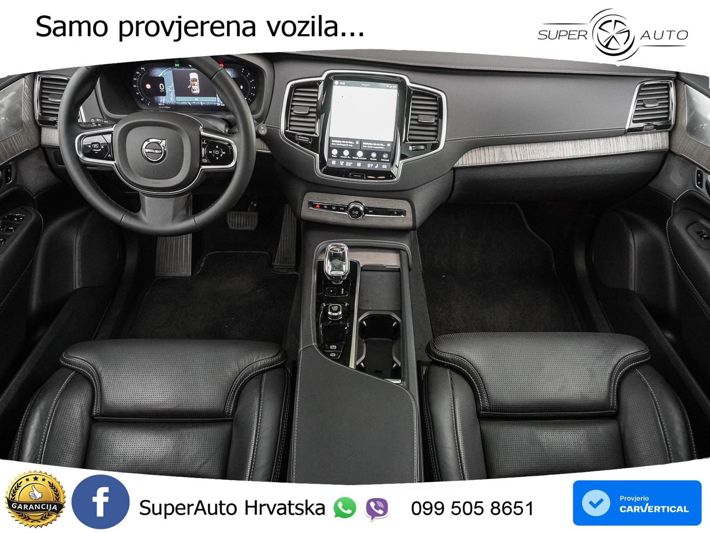 Volvo XC90 2.0 B5 Diesel AWD Automatic ACC+GR SJED+360+PANO