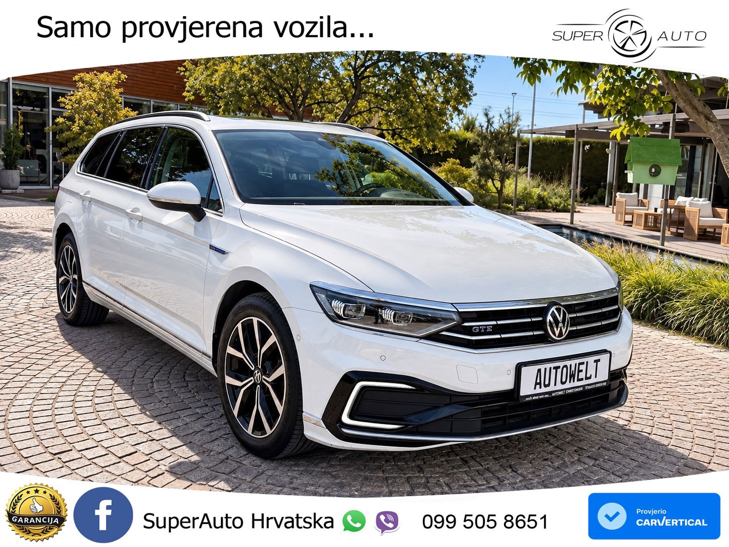 Volkswagen Passat Variant GTE 1.4 TSI (218 KS) DSG LED+GR SJED+ACC