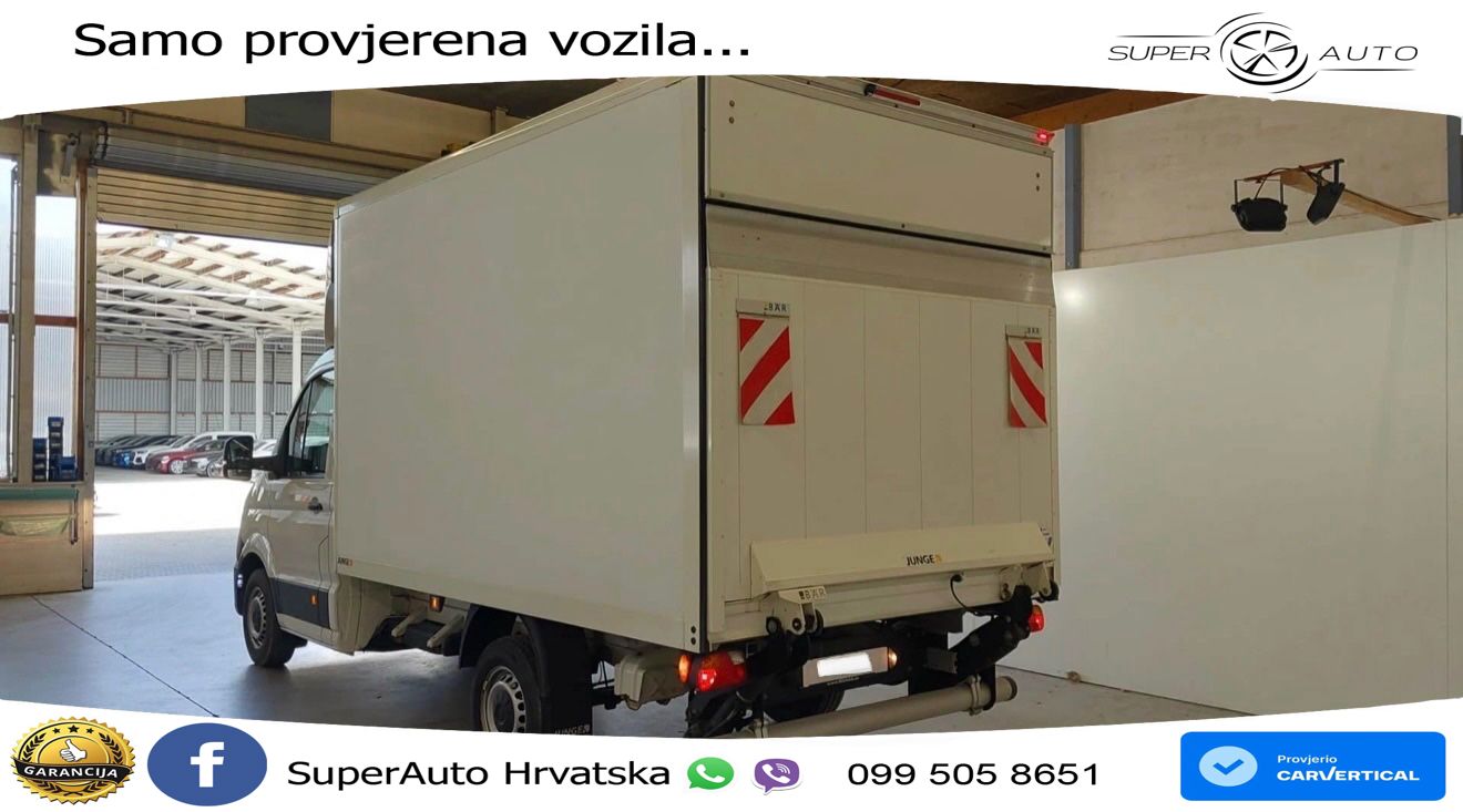 Volkswagen Crafter 35 KOFFER KLIMA NAVI LBW 1HAND EURO6 140 KS