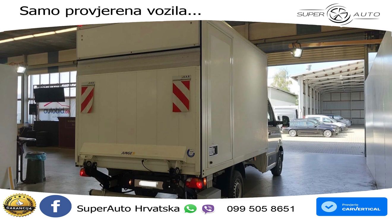 Volkswagen Crafter 35 KOFFER KLIMA NAVI LBW 1HAND EURO6 140 KS