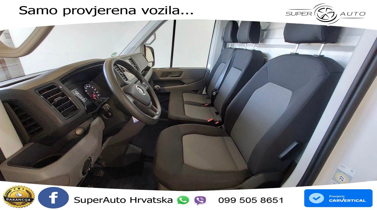 Volkswagen Crafter 35 KOFFER KLIMA NAVI LBW 1HAND EURO6 140 KS