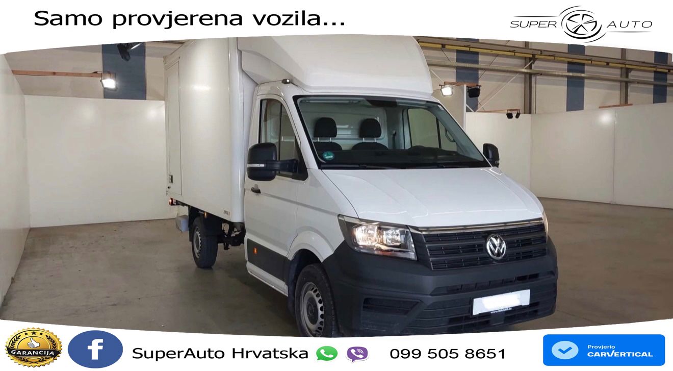Volkswagen Crafter 35 KOFFER KLIMA NAVI LBW 1HAND EURO6 140 KS