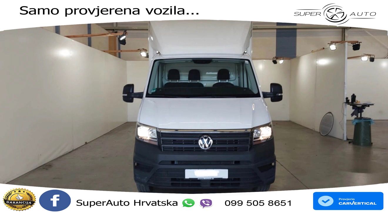 Volkswagen Crafter 35 KOFFER KLIMA NAVI LBW 1HAND EURO6 140 KS