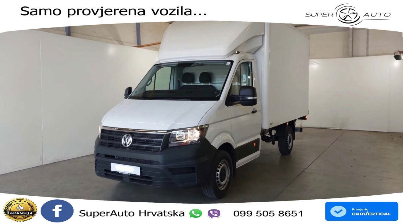 Volkswagen Crafter 35 KOFFER KLIMA NAVI LBW 1HAND EURO6 140 KS