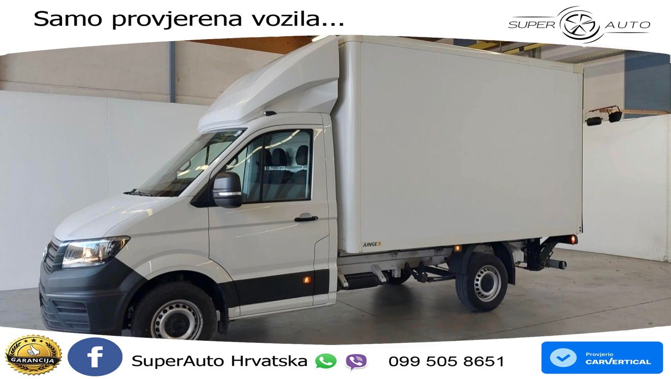 Volkswagen Crafter 35 KOFFER KLIMA NAVI LBW 1HAND EURO6 140 KS